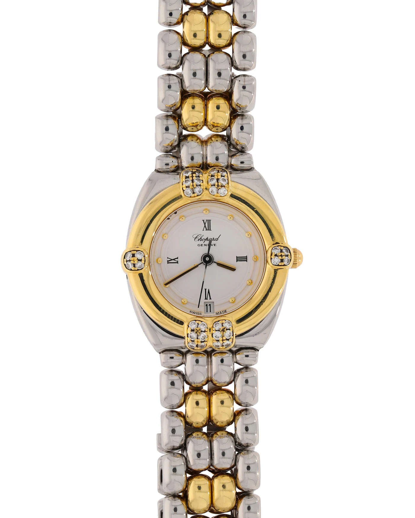 Damenuhr – CHOPARD Gstaad Stahl/Gold