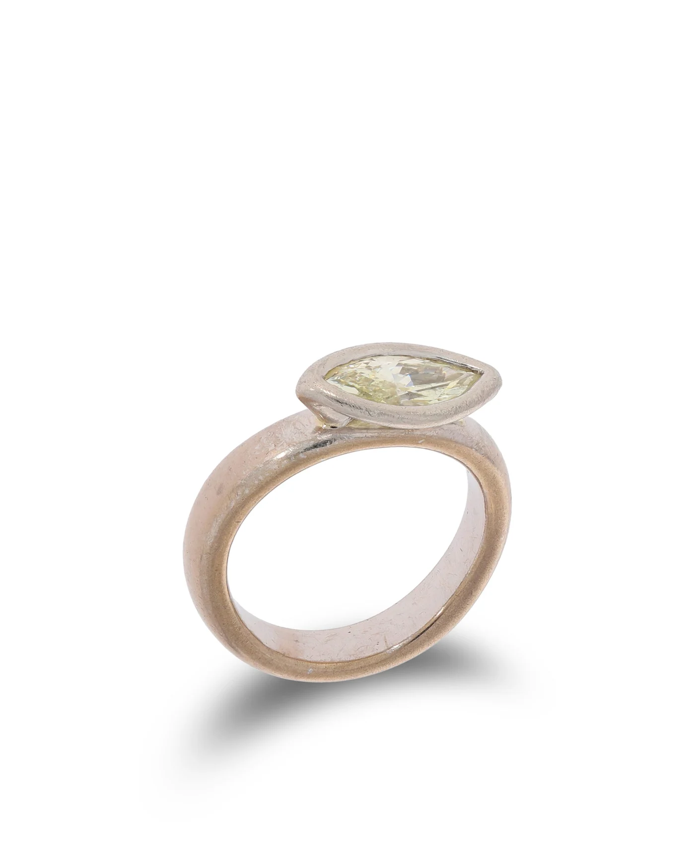 Damenring - Platin mit Diamant 1.05ct