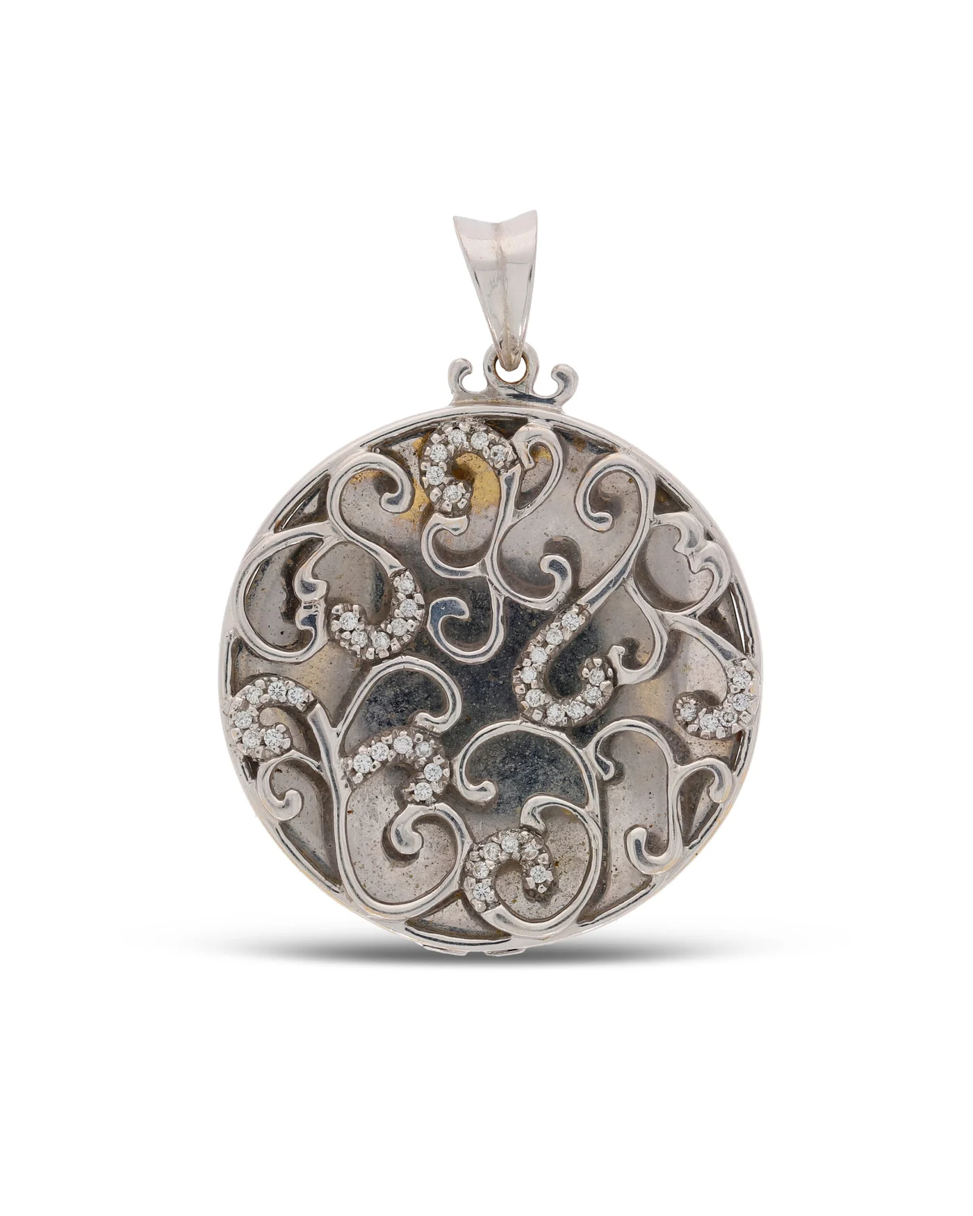 Anhänger – Weissgold mit Diamanten 0.50ct