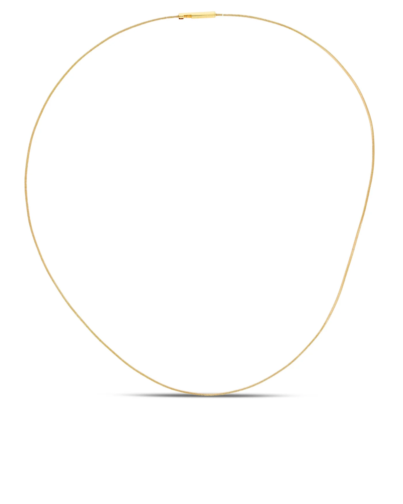 Halsreif – Gelbgold Spirale