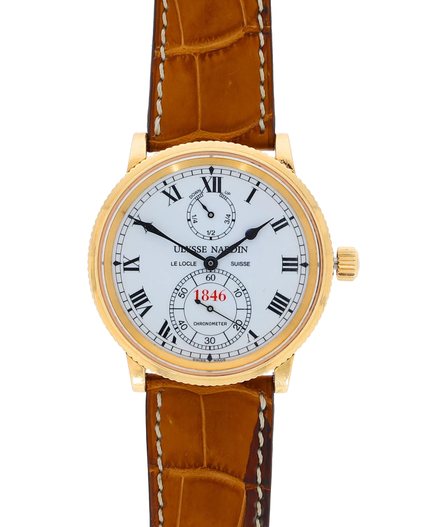Herrenuhr - ULYSSE NARDIN „1846“ Roségold