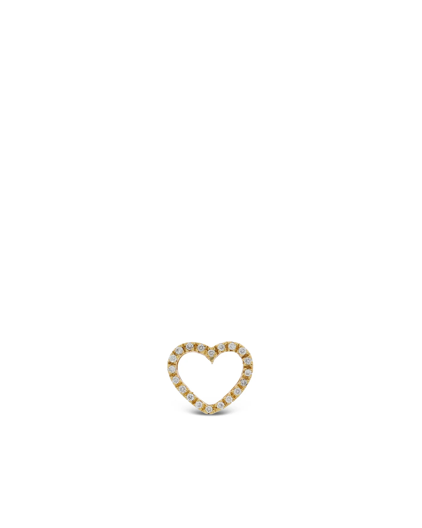 Herz-Anhänger - BUCHERER Gelbgold mit Diamanten 0.20ct