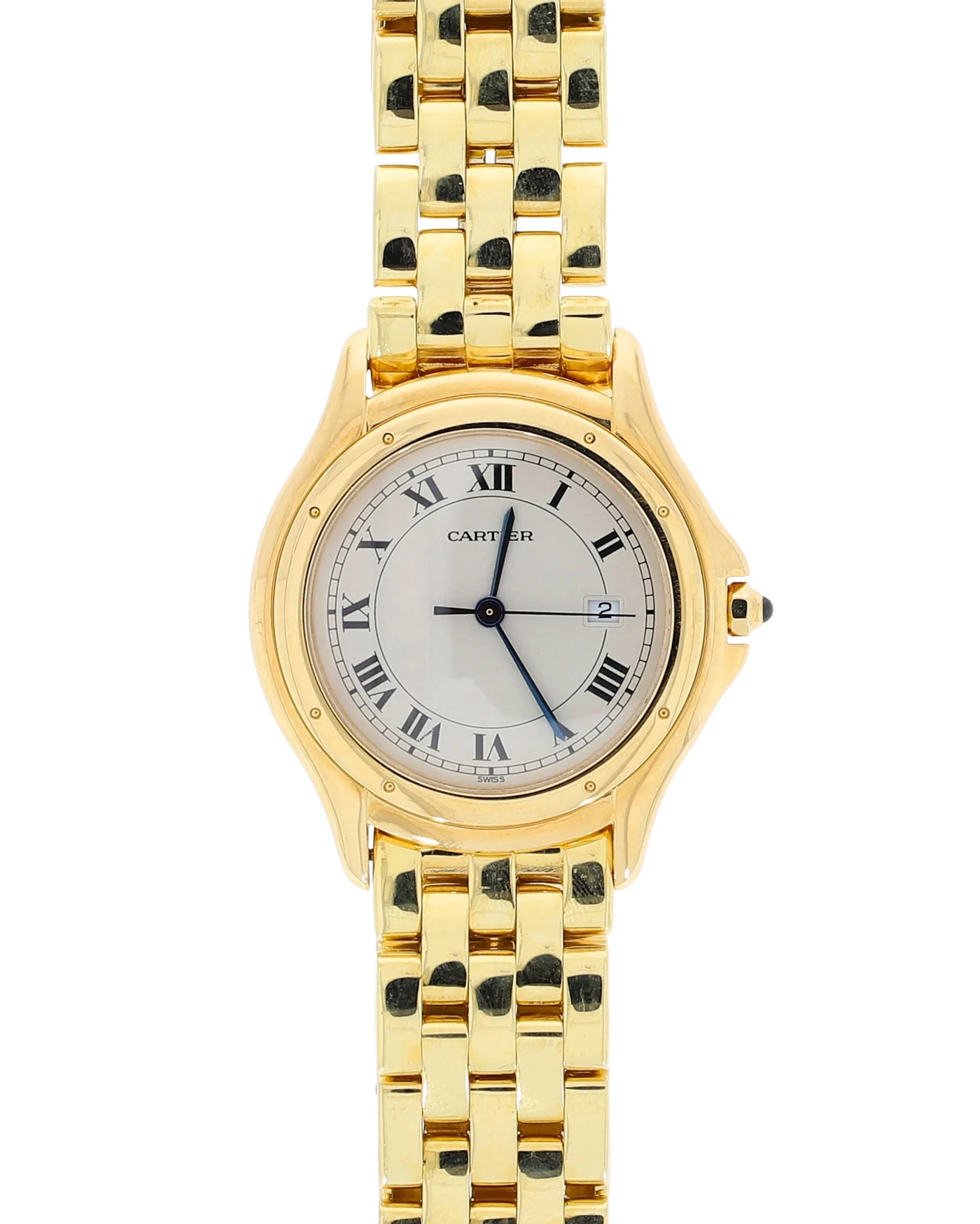 Herrenuhr – CARTIER Cougar Gelbgold