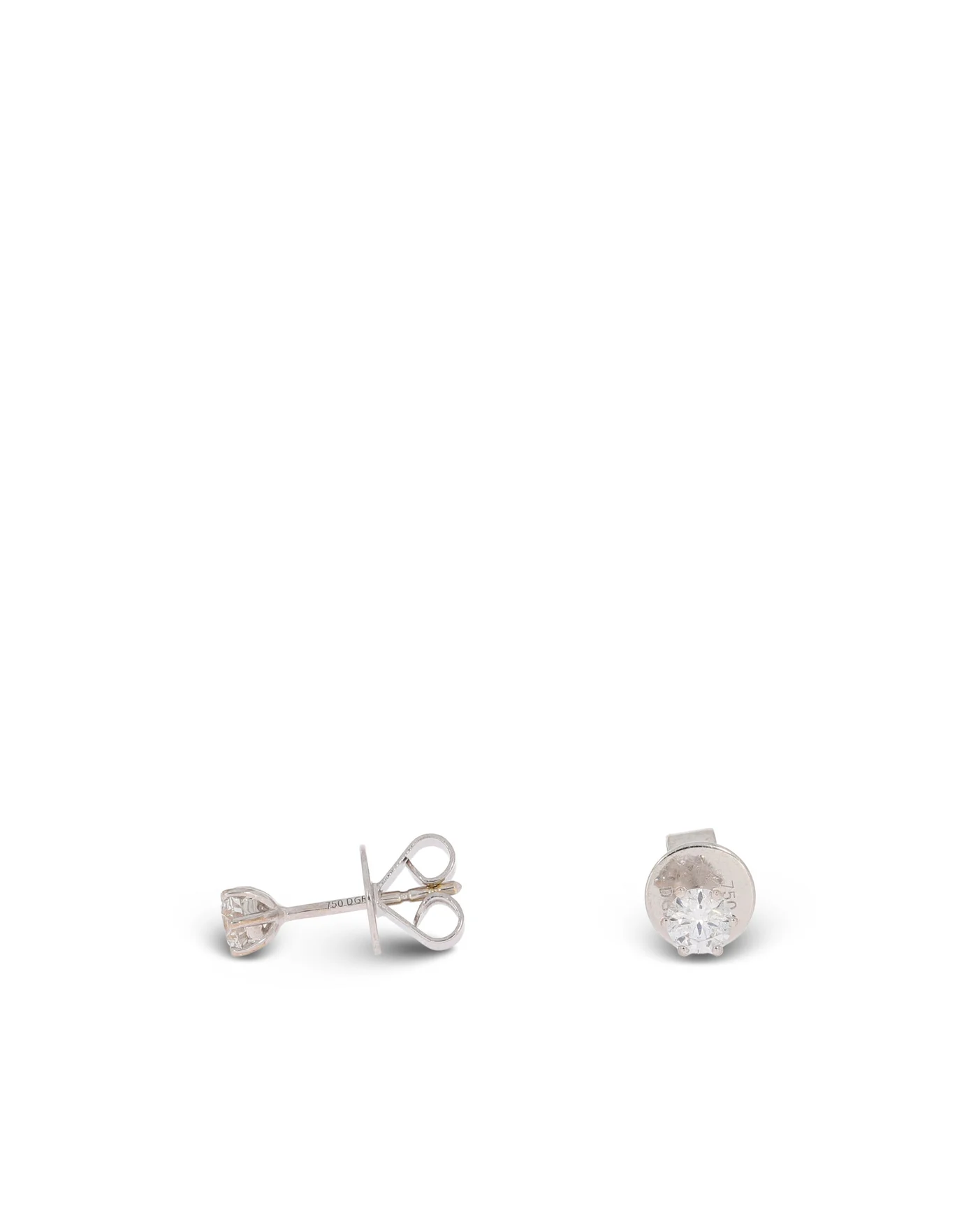 Ohrstecker – Weissgold mit Diamanten 0.30ct