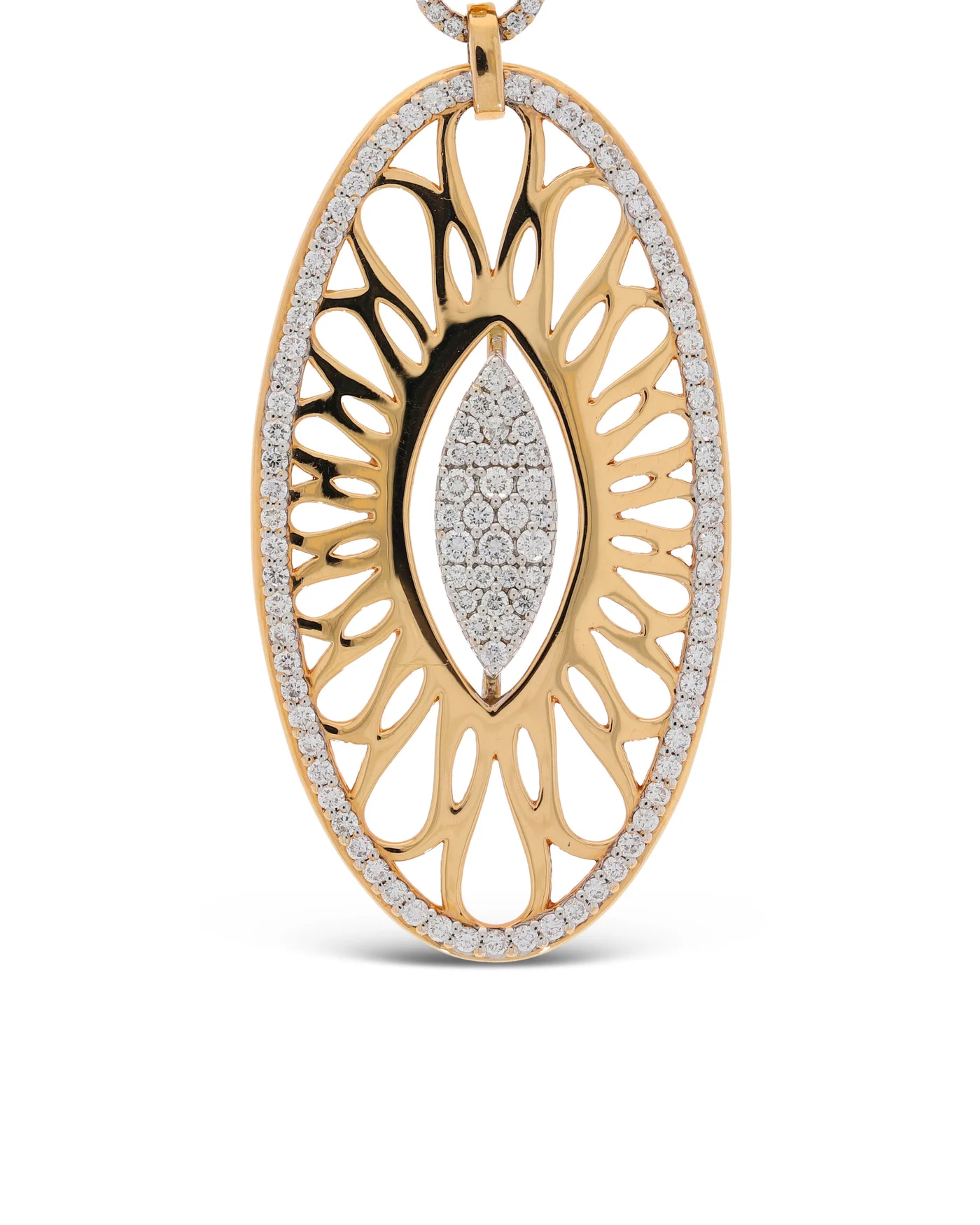 Halskette mit Anhänger – BUCHERER mit Diamanten