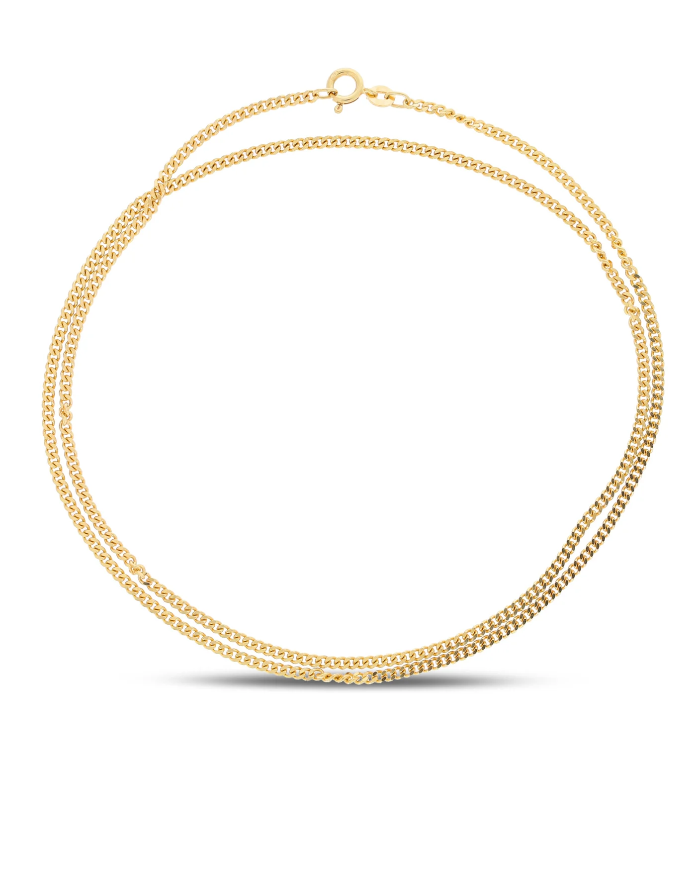 Halskette - Gelbgold