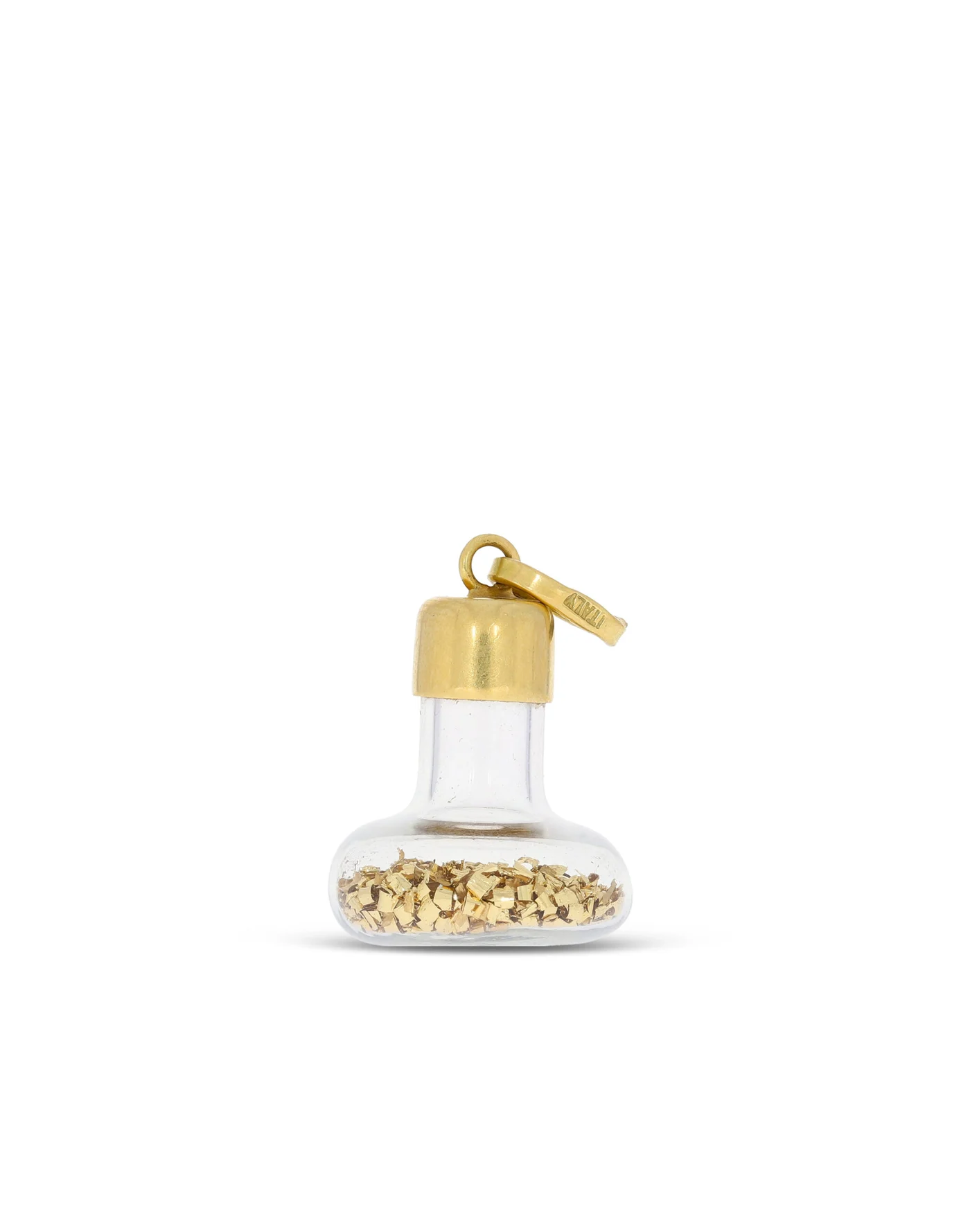 Pendant – "Flasche with gold Nuggets"