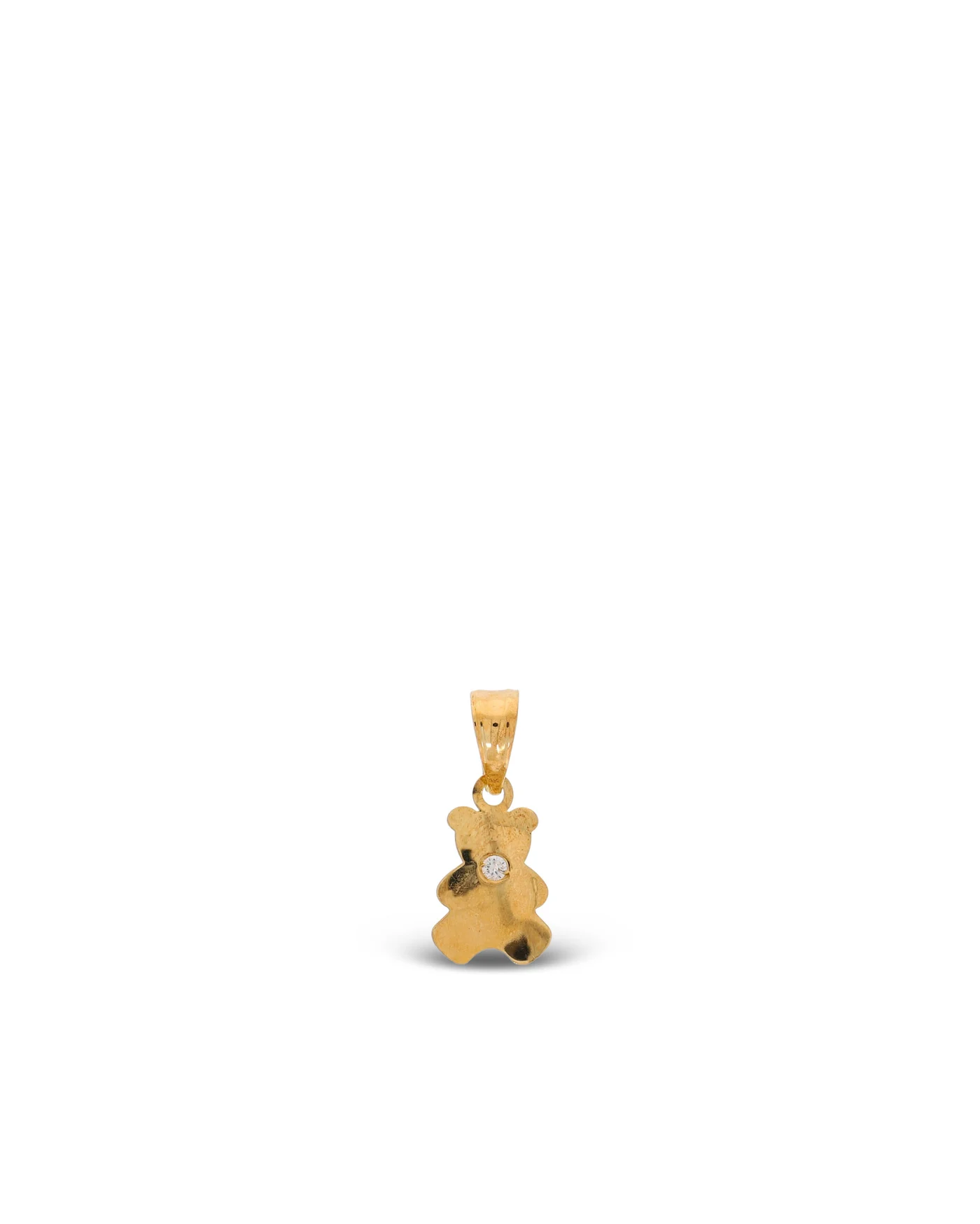 Pendant – yellow gold with diamond