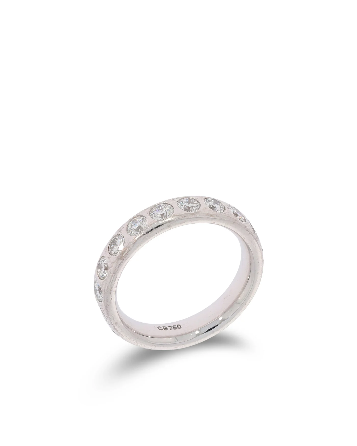 Damenring – BUCHERER Memoire Weissgold 1.9ct
