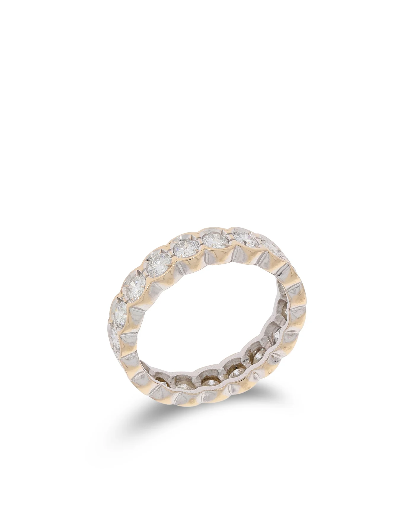Damenring – Memoire Weissgold 1.9ct