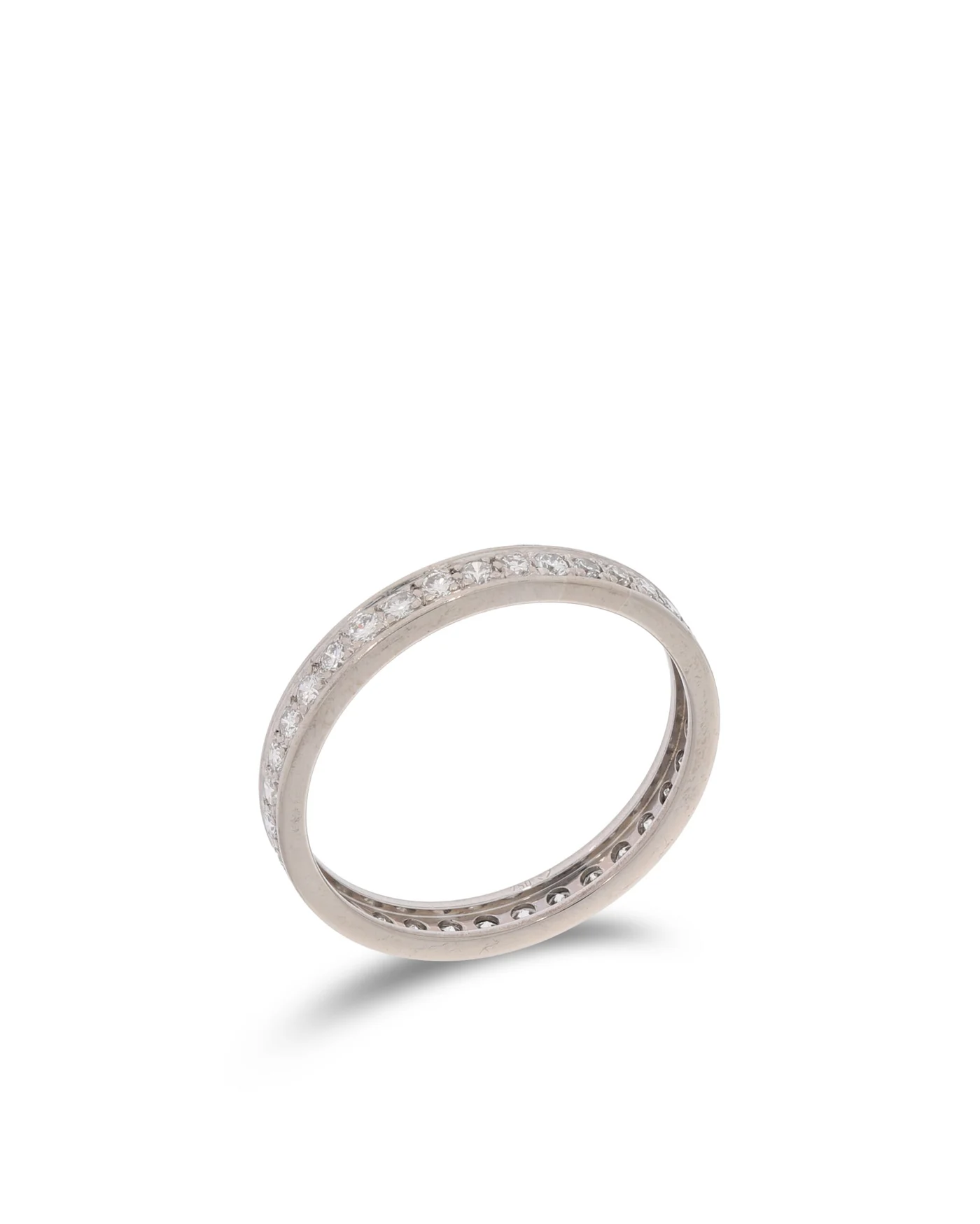 Damenring – Memoire Weissgold 0.70ct