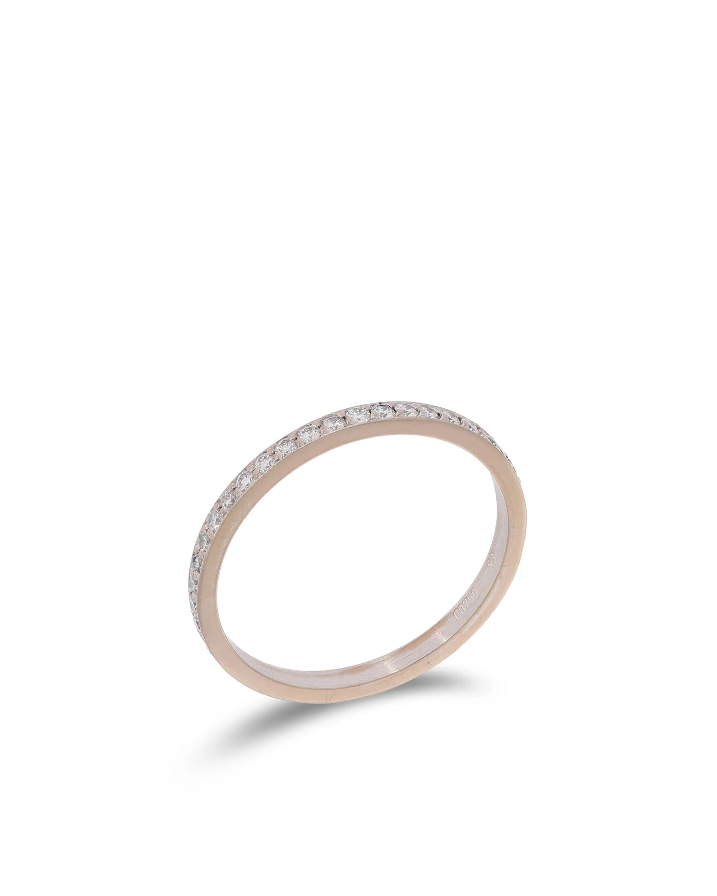 Damenring – BUCHERER Memoire Weissgold ca. 0.63ct