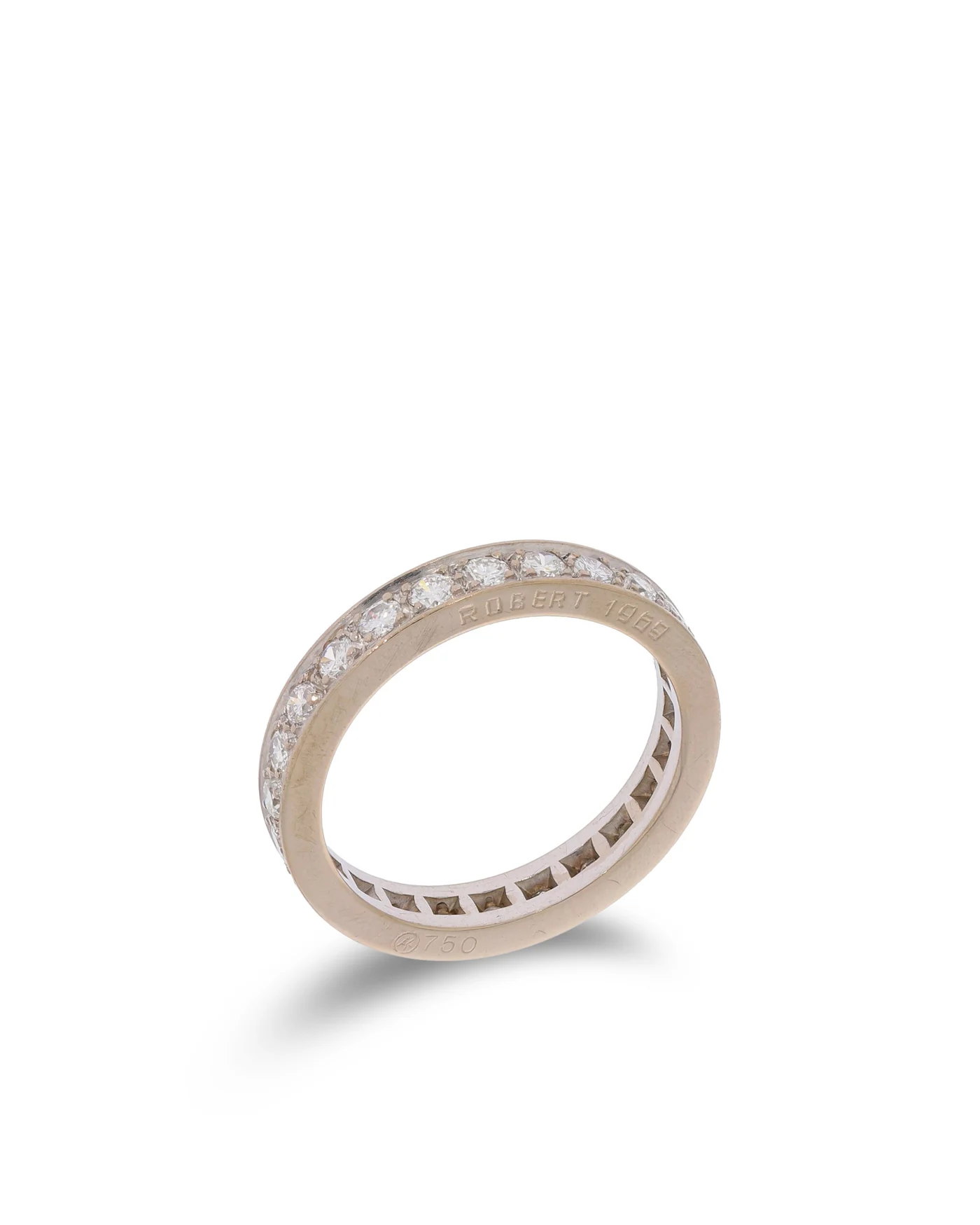 Damenring - Memoire Weissgold 1.2ct