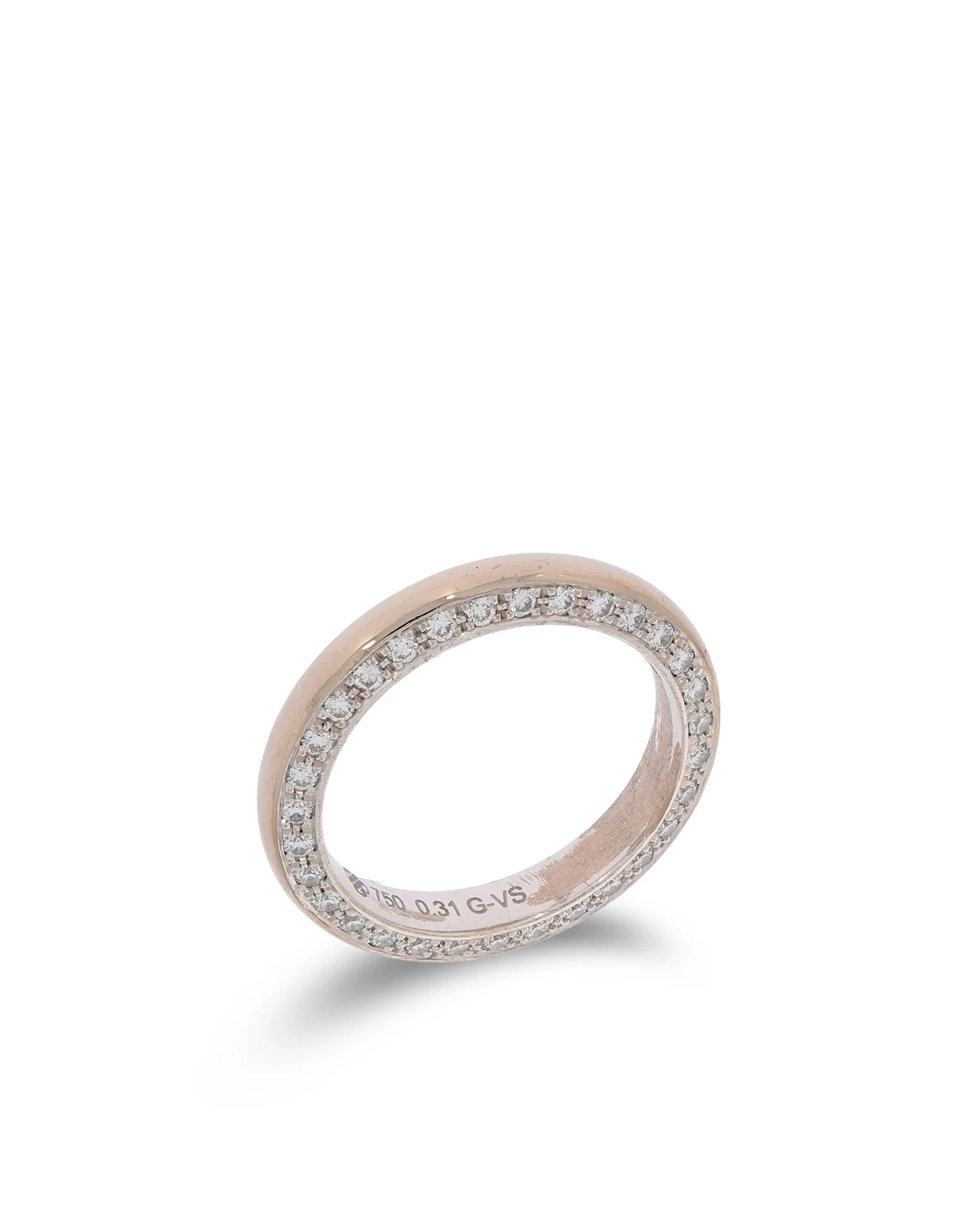 Damenring - Weissgold 0.31ct