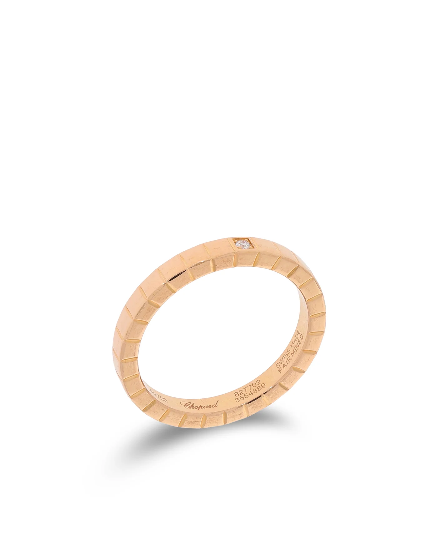 Damenring – CHOPARD Roségold mit Diamant