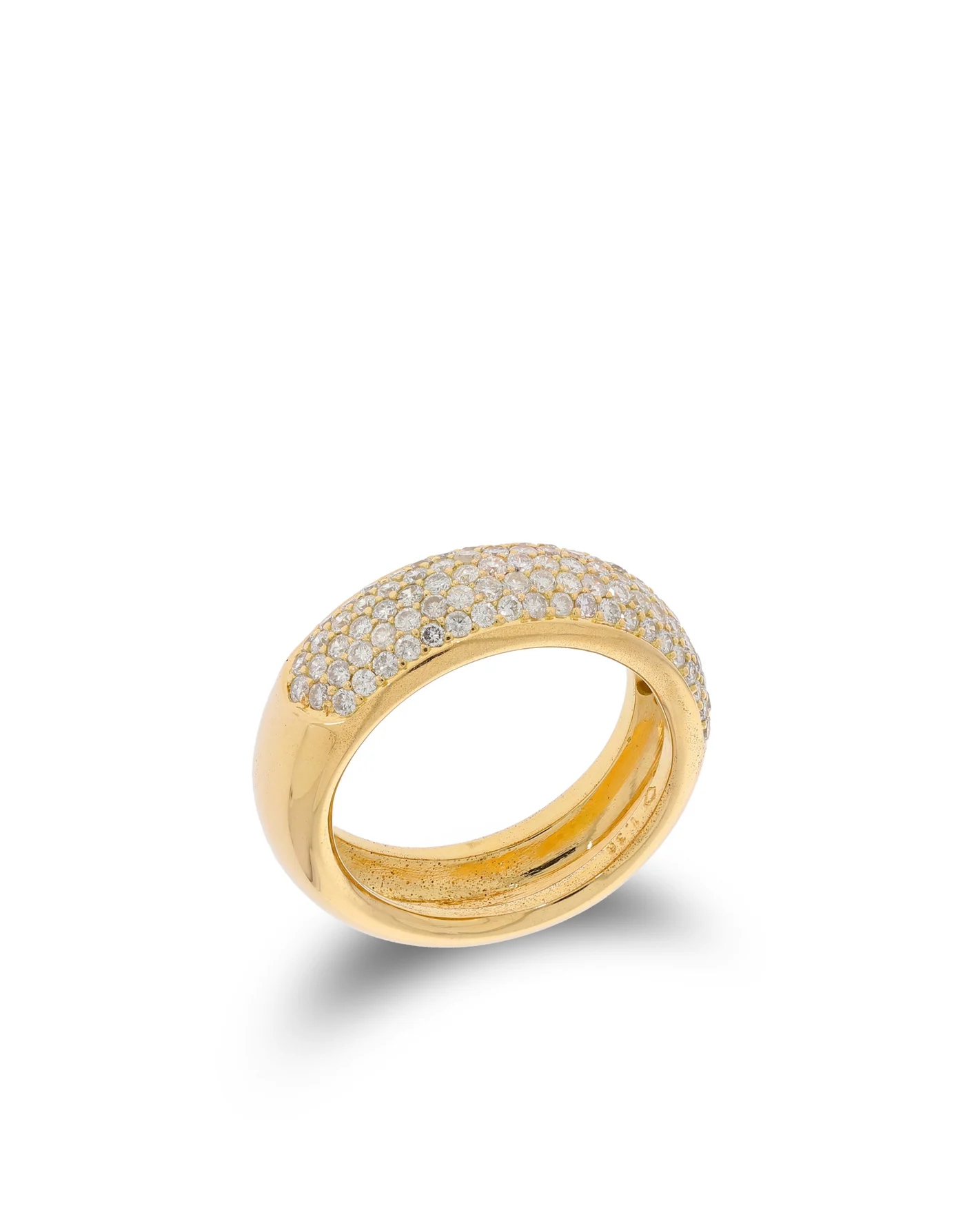 Damenring – Gelbgold mit Diamanten 1.36ct