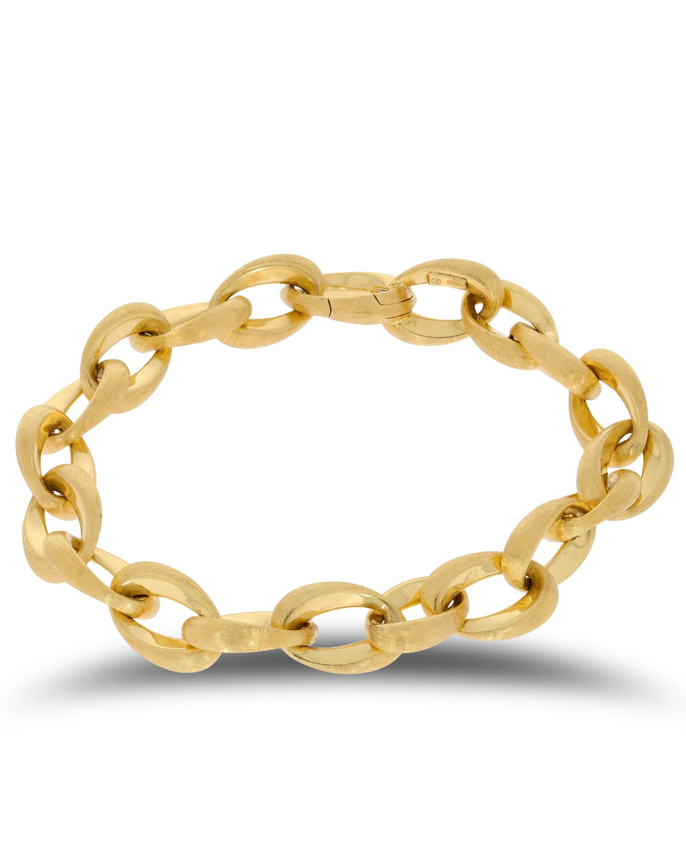 Armkette – KURZ Gelbgold (matt)