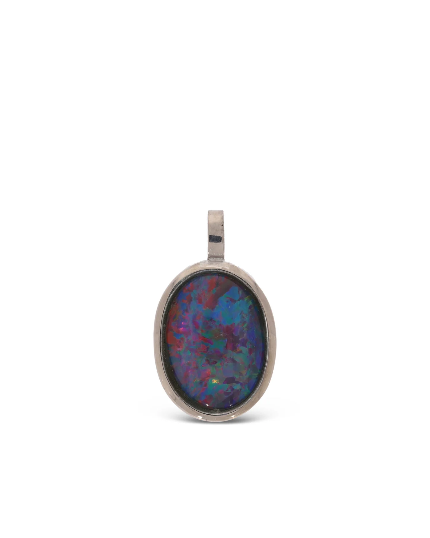 Anhänger - Weissgold mit Opal