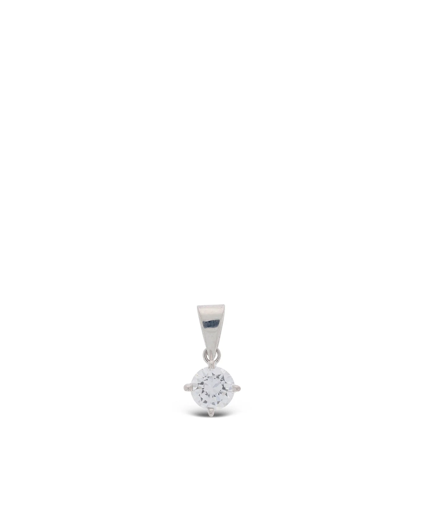 Anhänger - Solitaire Weissgold mit Diamant 0.65ct