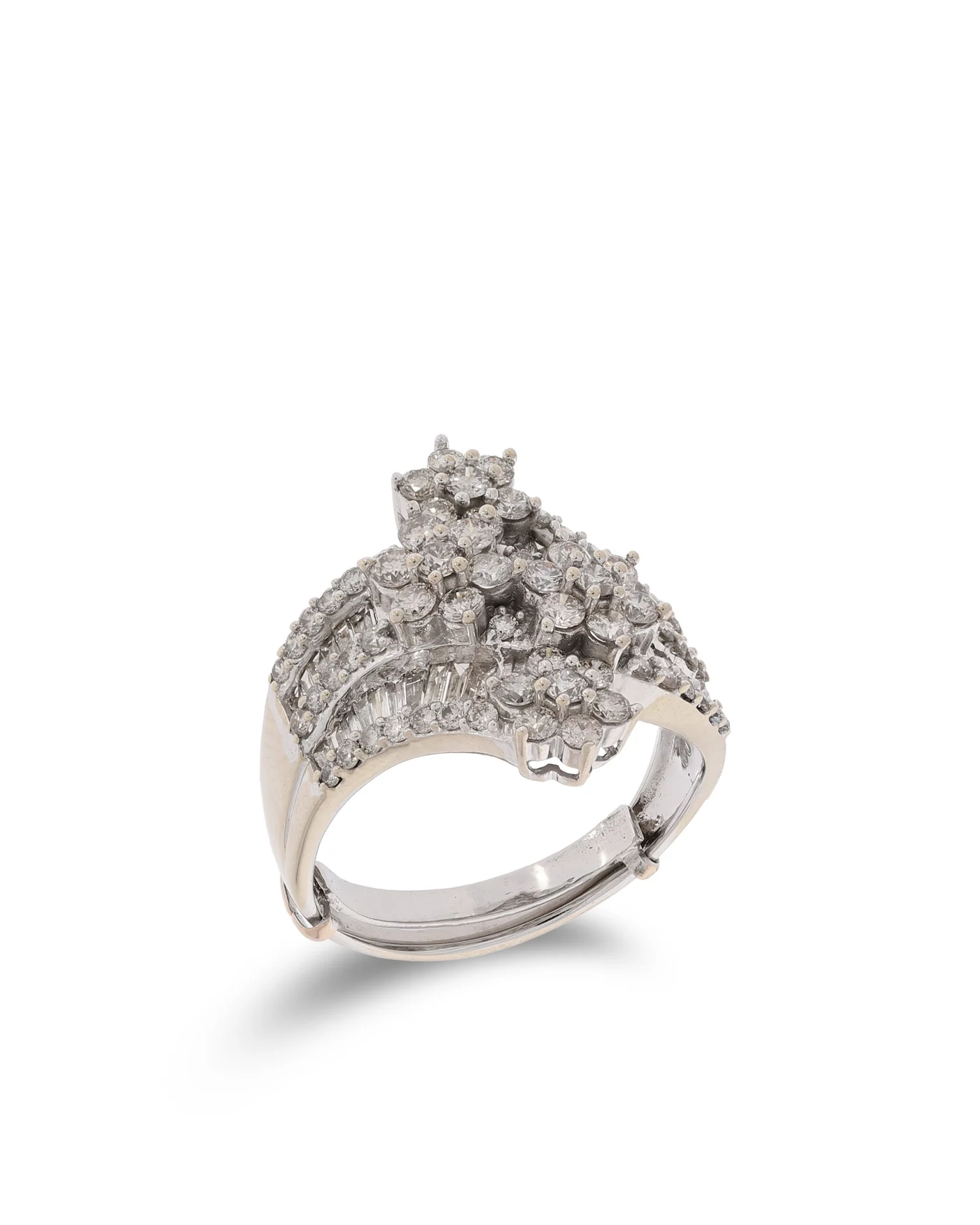 Damenring - Weissgold mit Diamanten 2.0ct