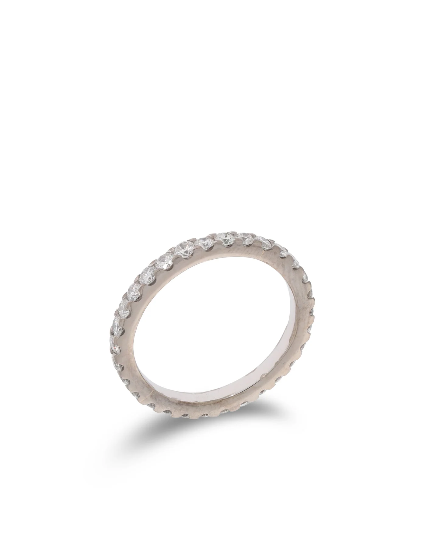 Damenring - Memoire Weissgold mit Diamanten 1.31ct