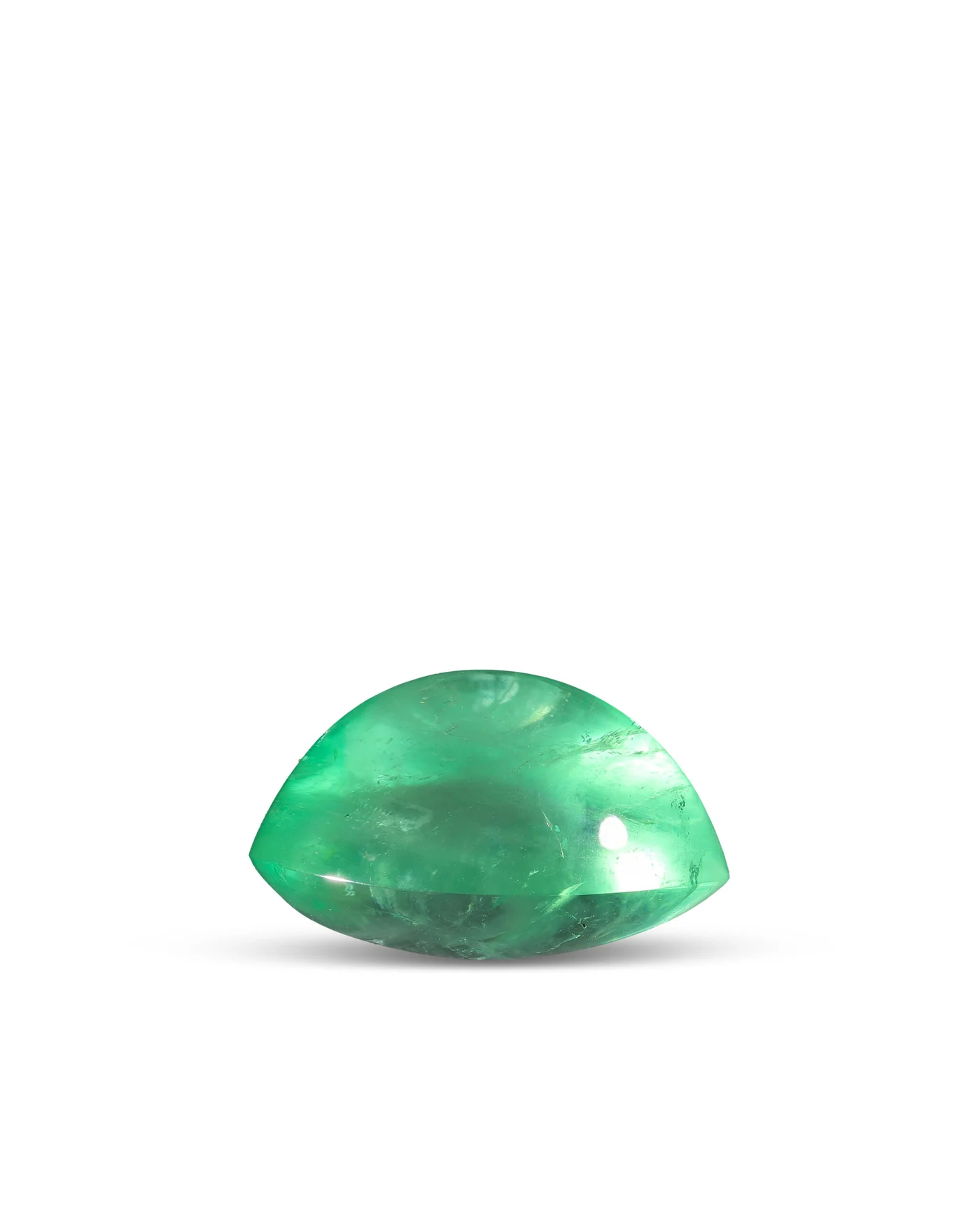 Smaragd im Cabochon-Schliff 42.90ct