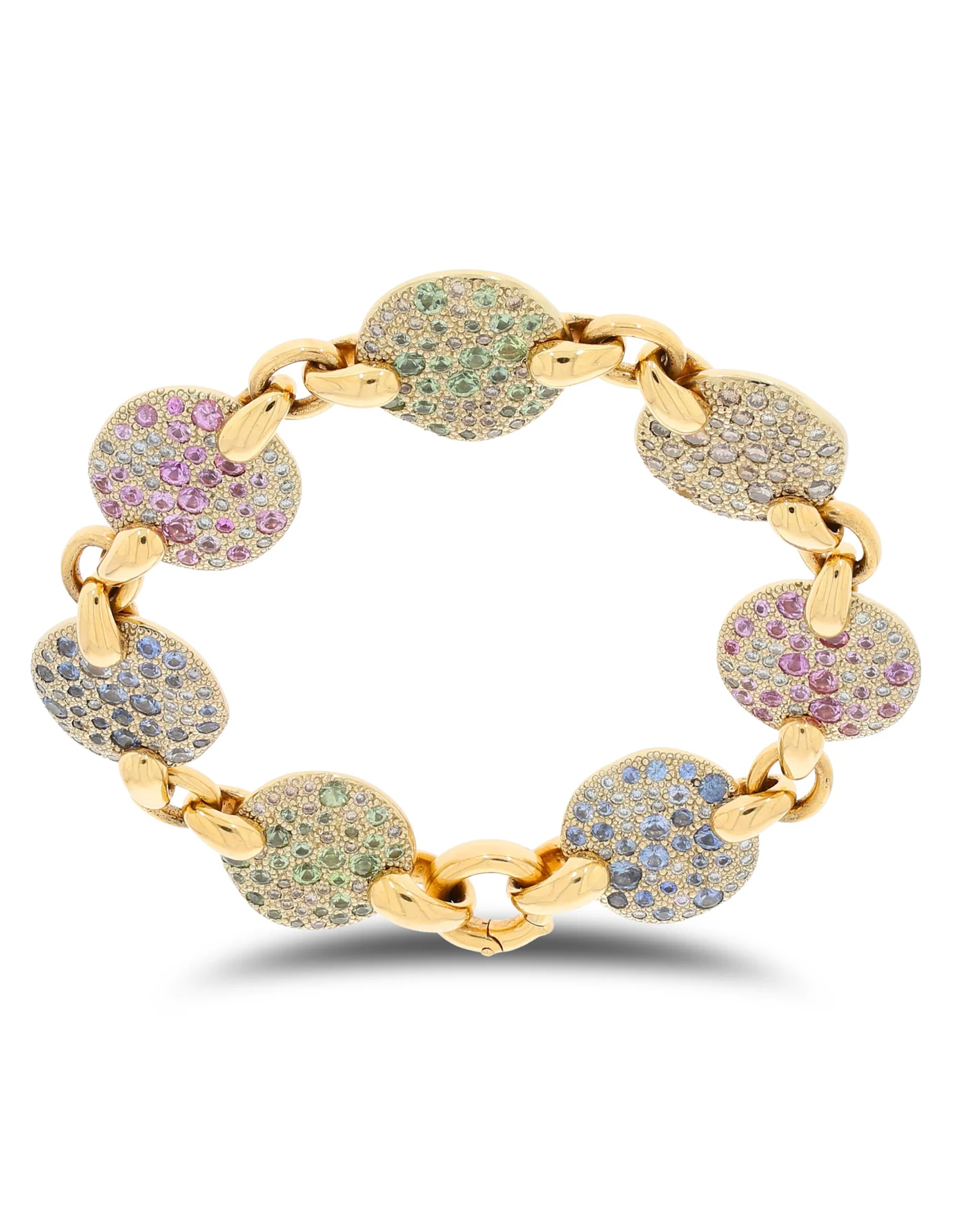 Bracelet - POMELLATO „Sabbia“ mit Saphiren und Diamanten