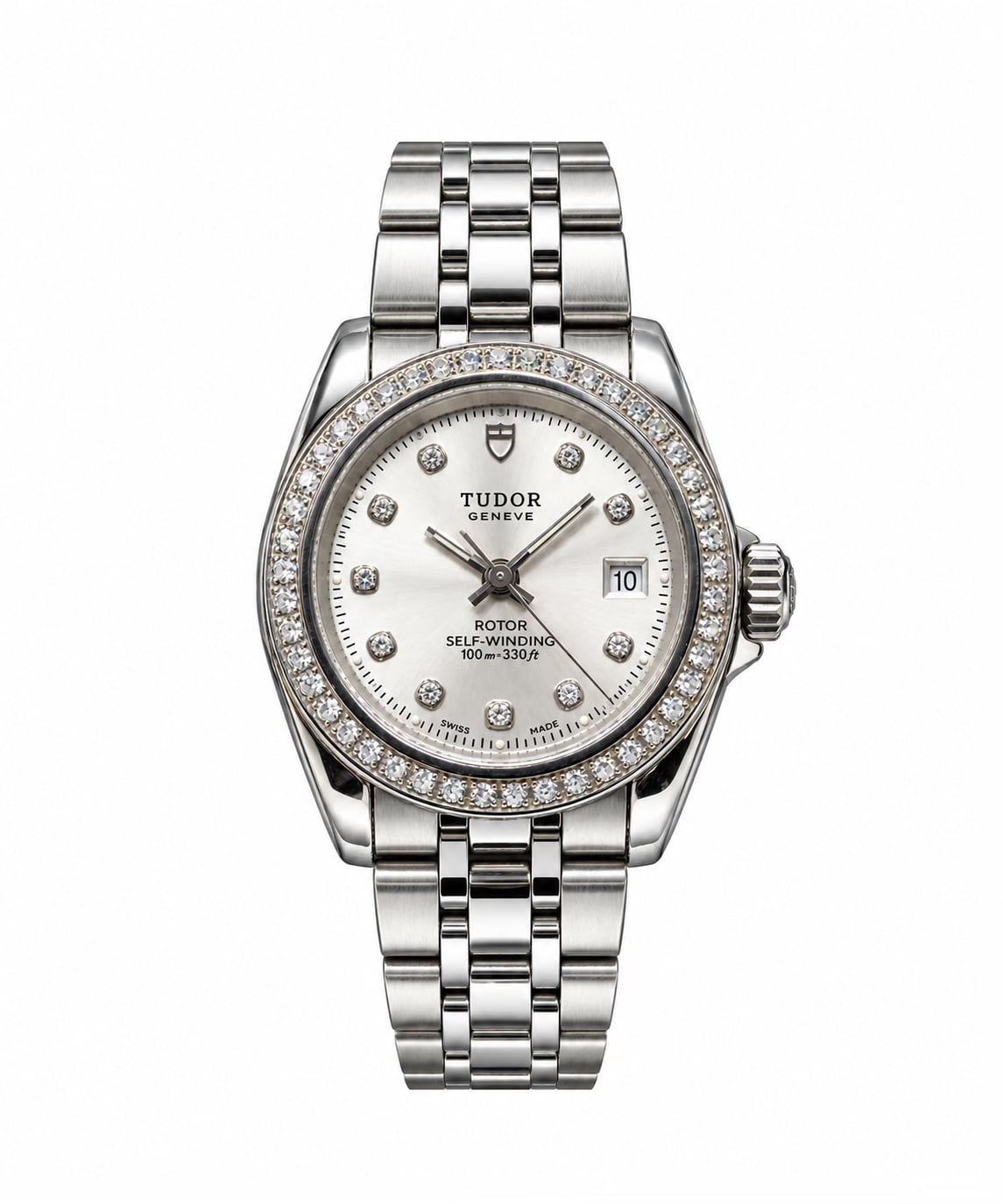 Damenuhr Tudor Glamour Date – Automatik mit Diamanten